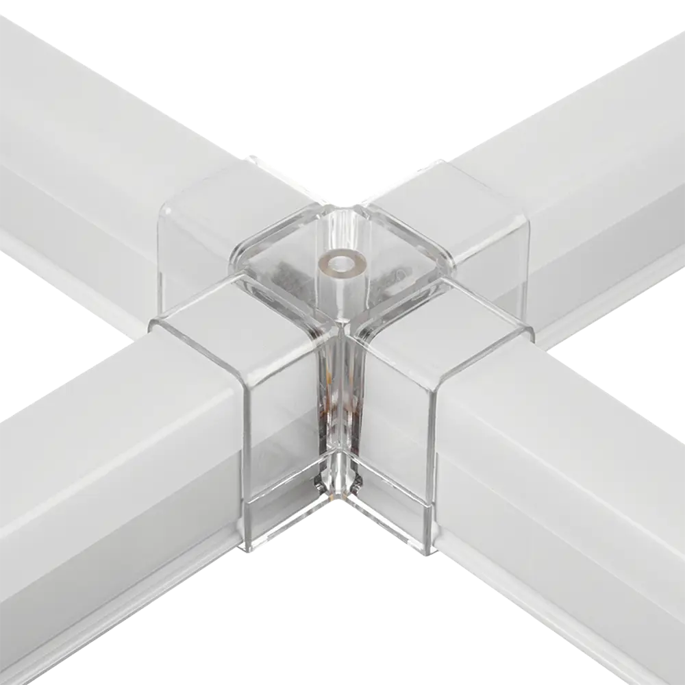 Коннектор X-образный Wolta Puzzle для линейных светильников STLM-2119285