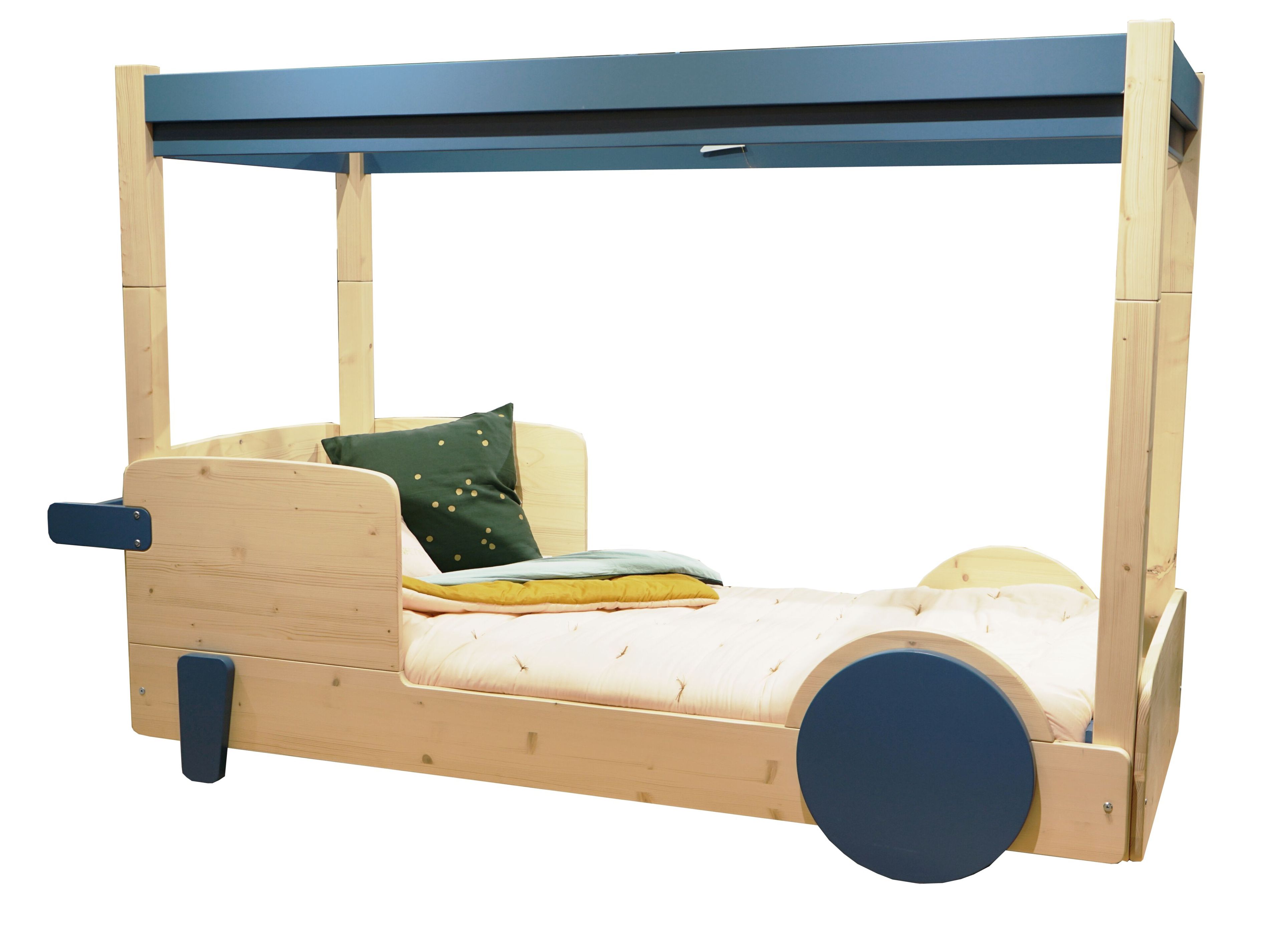 Деревянная односпальная кровать с балдахином Mathy by Bols ARCH-00085571 - Вид №2