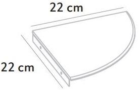 Acquabella Акрон © полка для ванной Show sun-id-1356289 - Вид №1