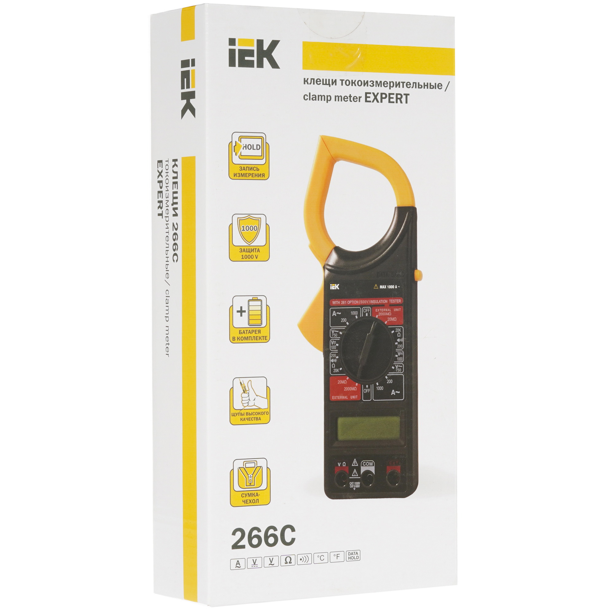 Клещи токоизмерительные IEK 1517174 9110681 STDN-0081798 - Вид №7