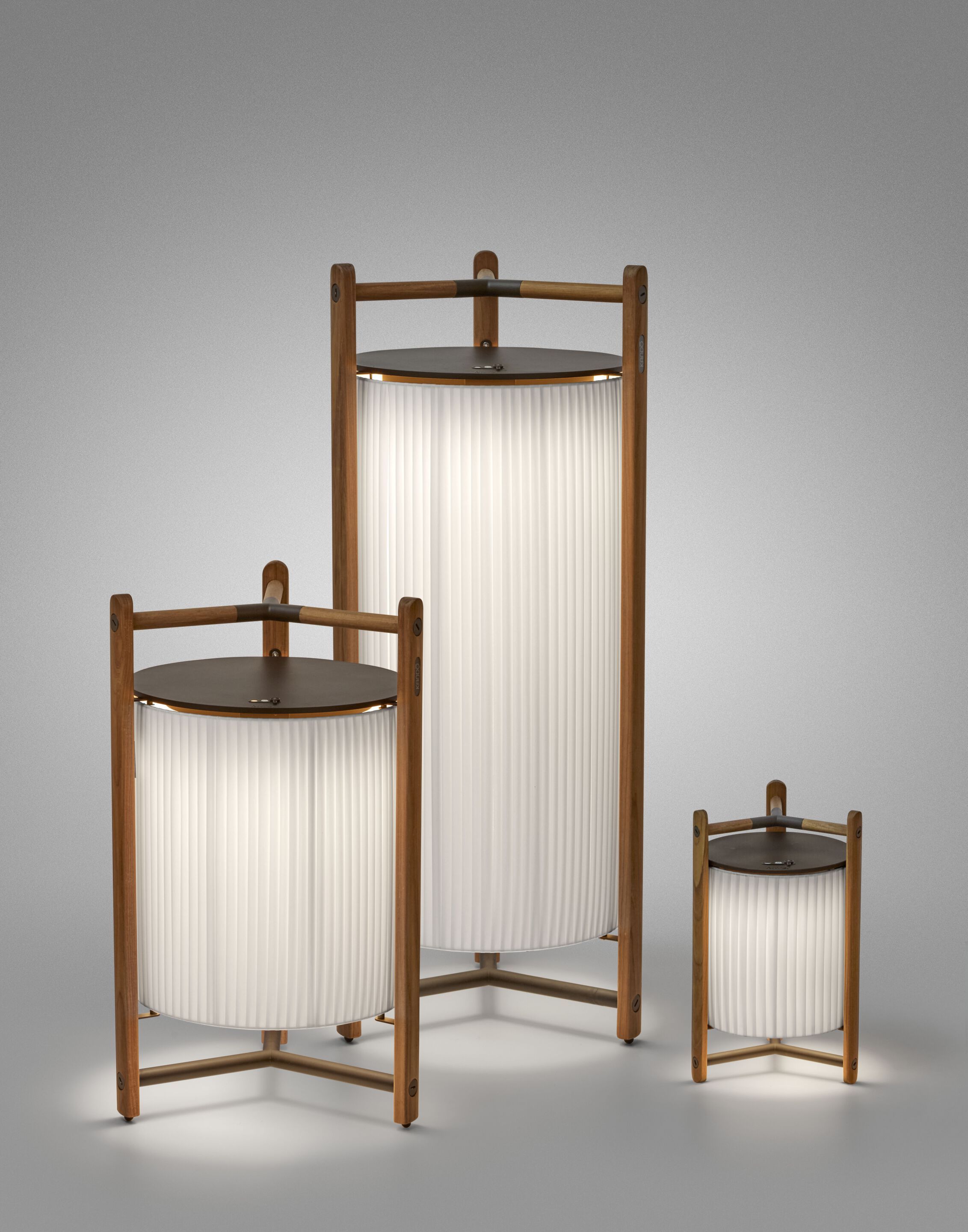 USB зарядка деревянная светодиодная настольная лампа Bover Kando ARCH-00059207 - Вид №5