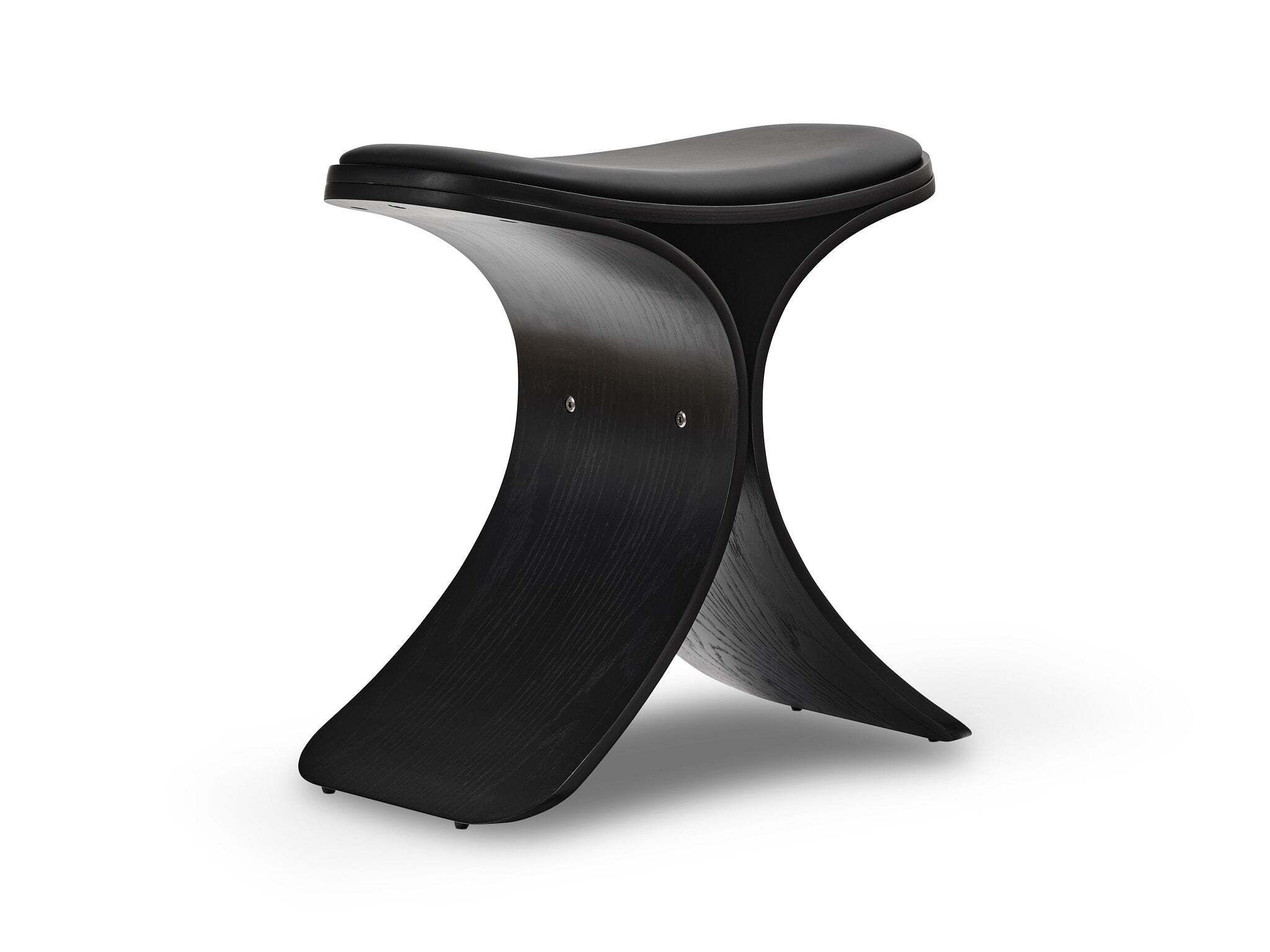 Дубовый стул с кожаным сиденьем Gejst Luno ARCH-00042405