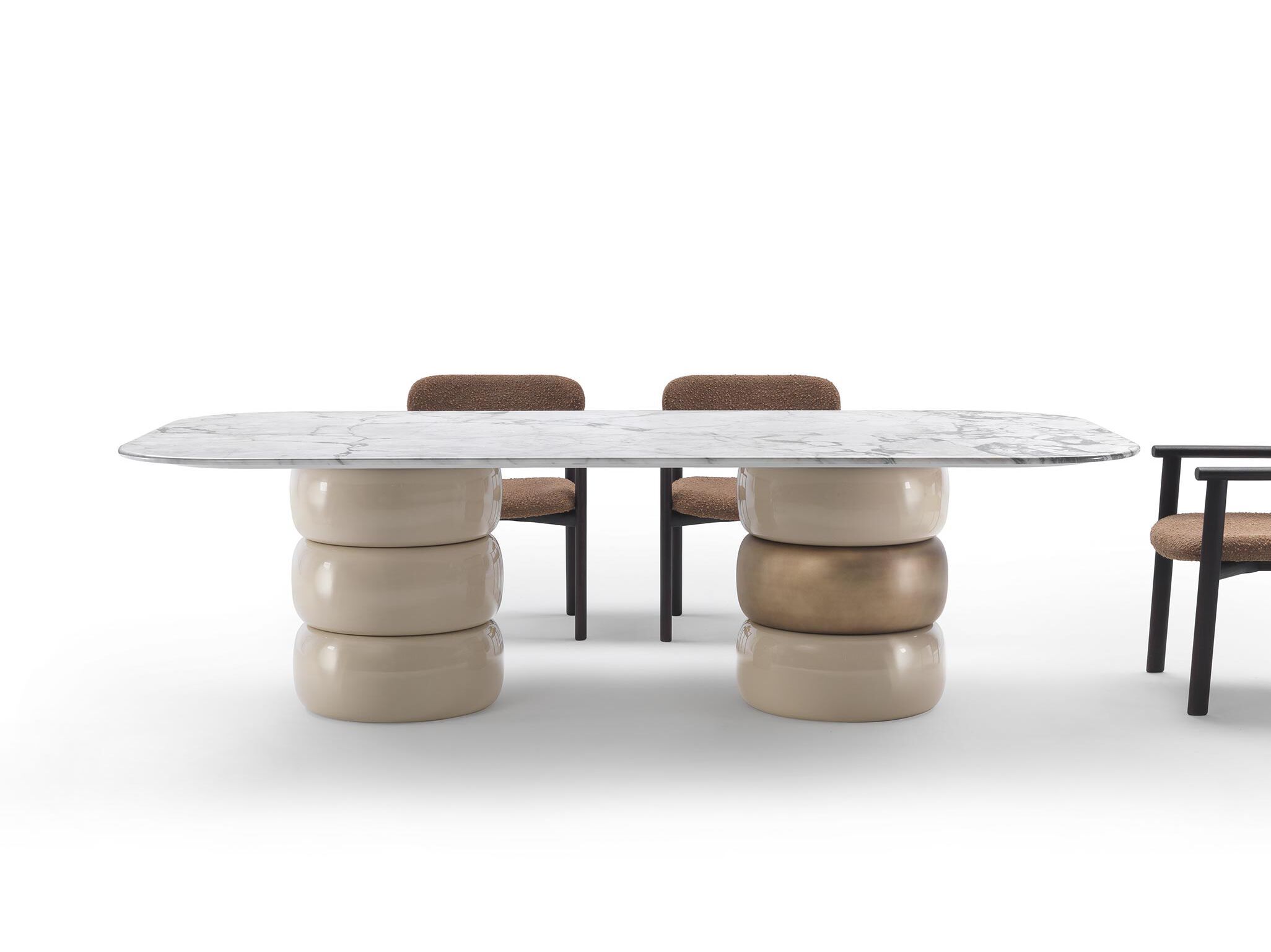 Круглый мраморный стол для гостиной Marelli Lua ARCH-00060651
