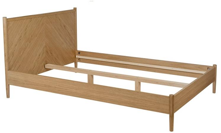 Woodman Двуспальная кровать с высоким изголовьем Farsta sun-id-1390982 - Вид №3