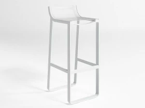 GANDIABLASCO Высокий садовый табурет с подставкой для ног Flat textil