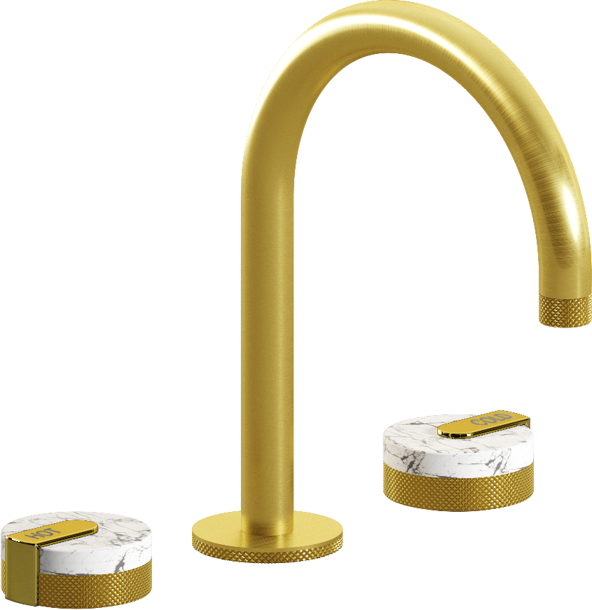 E-11512-R2MW-L1PB-BB Смеситель для умывальника на 3 отвертия GRAFF MOD+