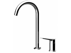 2 отверстия однорычажный высокий смеситель для раковины