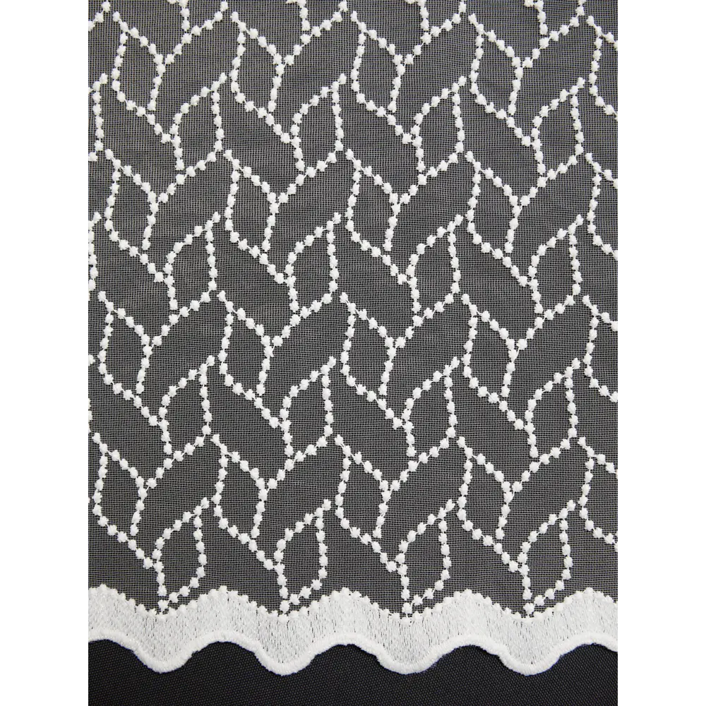 Тюль 1 м/п Бисер сетка 280 см цвет кремовый ELIT HOME STLM-2128981 - Вид №5