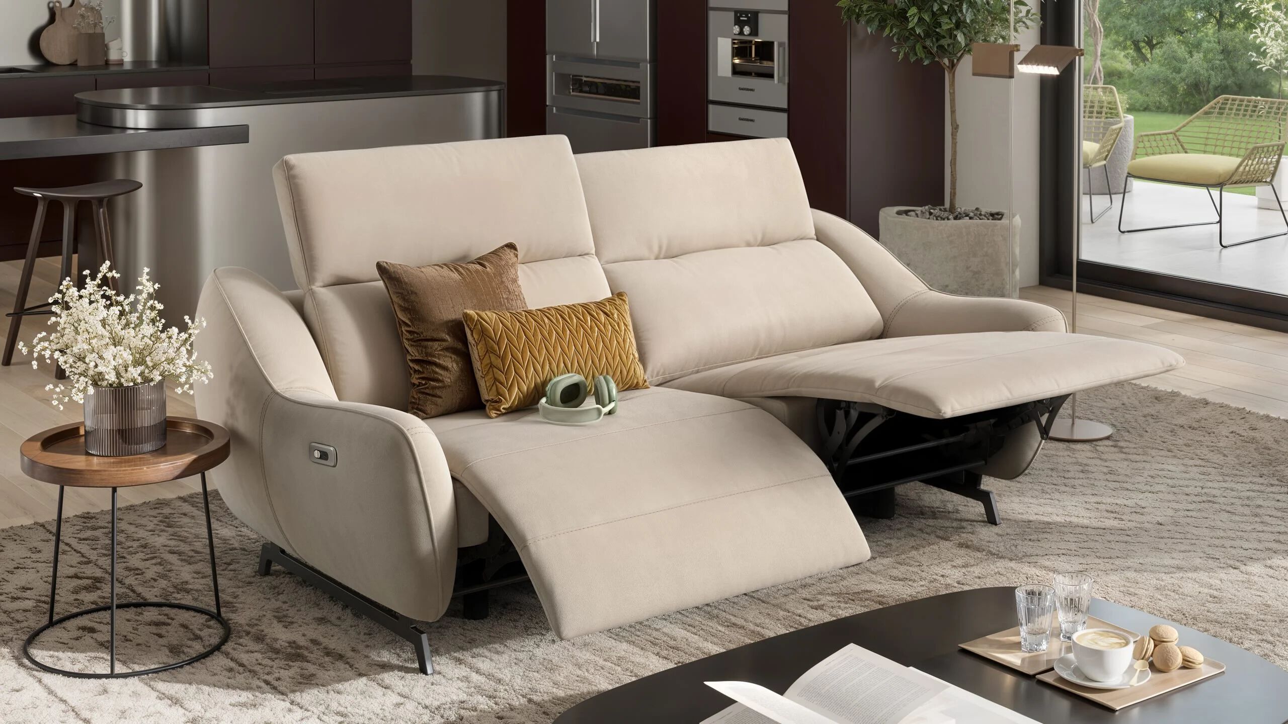 3-местный тканевый диван Sofanella ARCH-00011873 - Вид №1