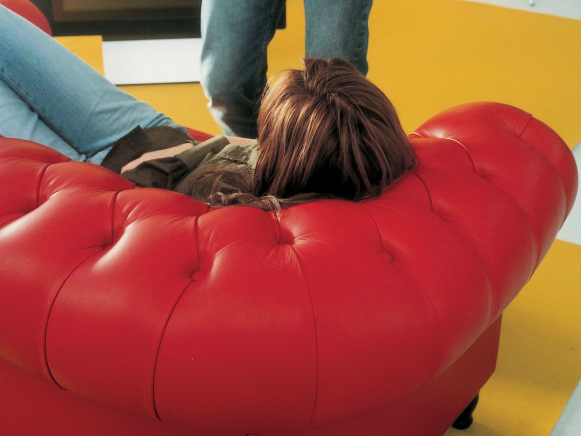 2-местный капитонный диван Poltrona Frau коллекция - диваны и кресла ARCH-00038164 - Вид №1