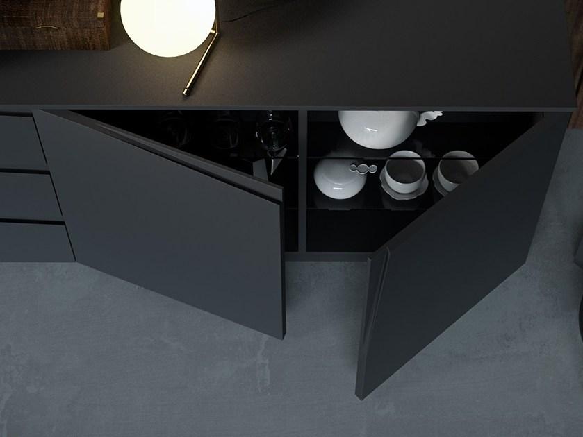 EmmeBi Буфет из лакированной древесины с распашными дверцами Vela sun-id-1438661 - Вид №3