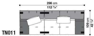 B&B Italia Модульный тканевый диван Tufty-too sun-id-1436231 - Вид №32