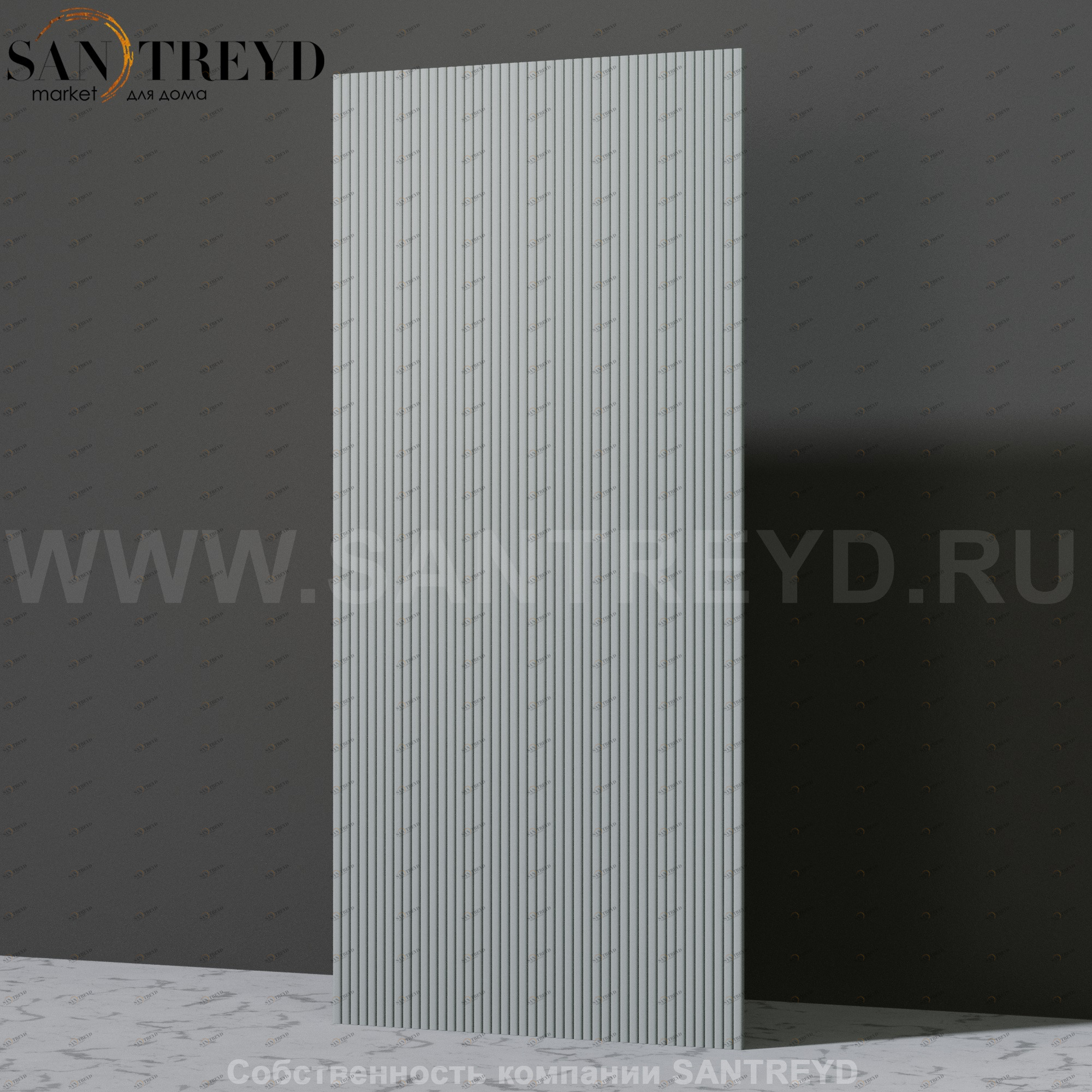 Effegibi BODYLOVE Декоративная стен отделка Буазери из трубчатого стекла BL9008