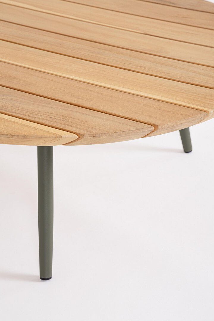 Круглый стол из тикового дерева BIZZOTTO Ivissa ARCH-00022431 - Вид №6