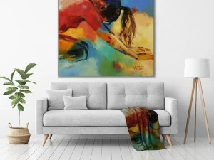 MOMENTI Авторский художественный принт Crazy home paintings Pe-003