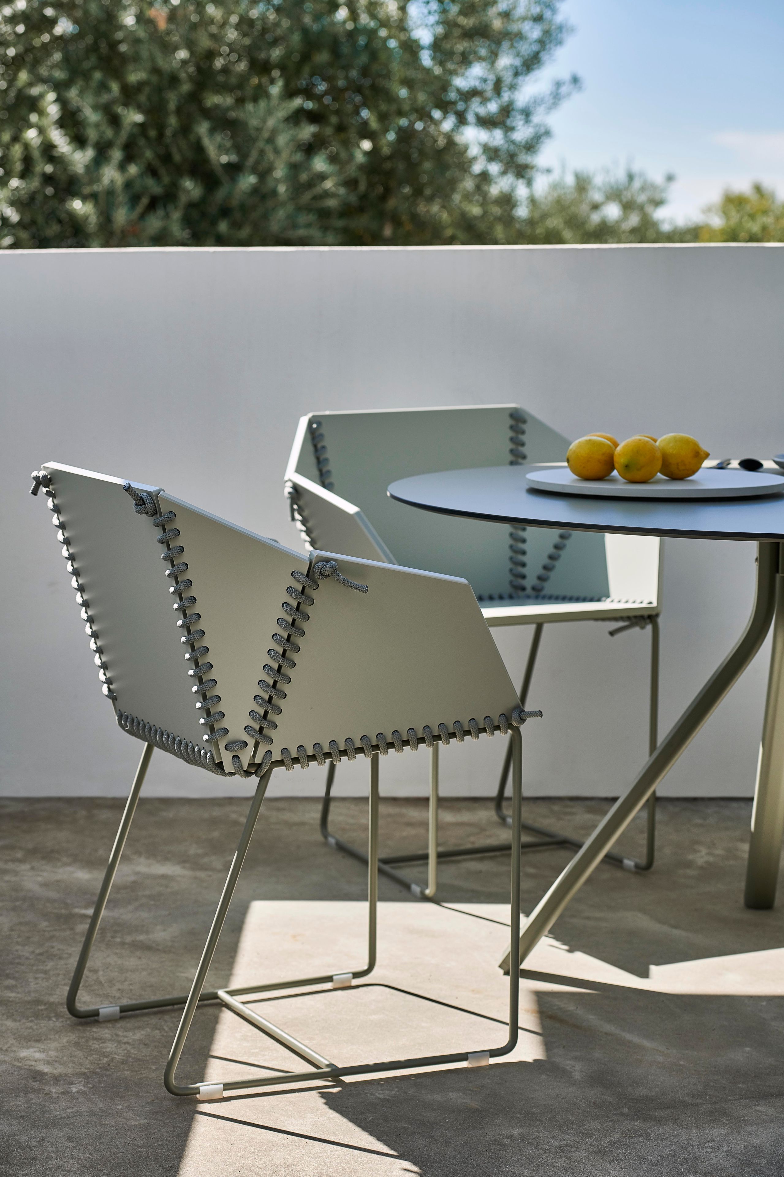 Полиэстер сани сад стул с подлокотниками GANDIABLASCO ARCH-00070846 - Вид №2