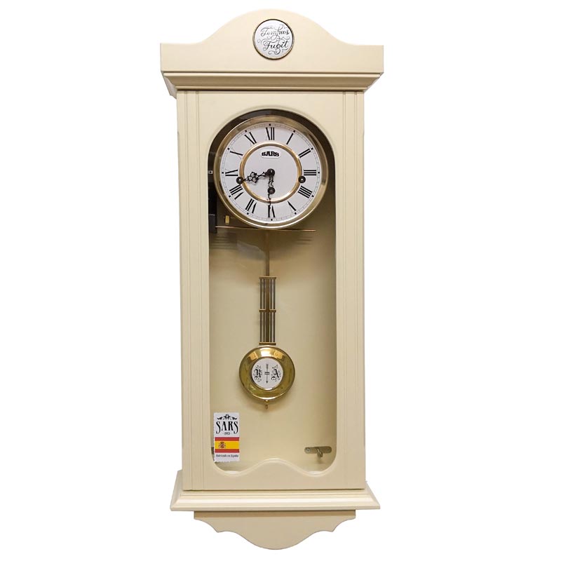 Часы настенные механические слоновая кость 341 Ivory SARS ДИЗАЙНЕРСКИЕ 00-3967489 Бежевый  - Вид №1