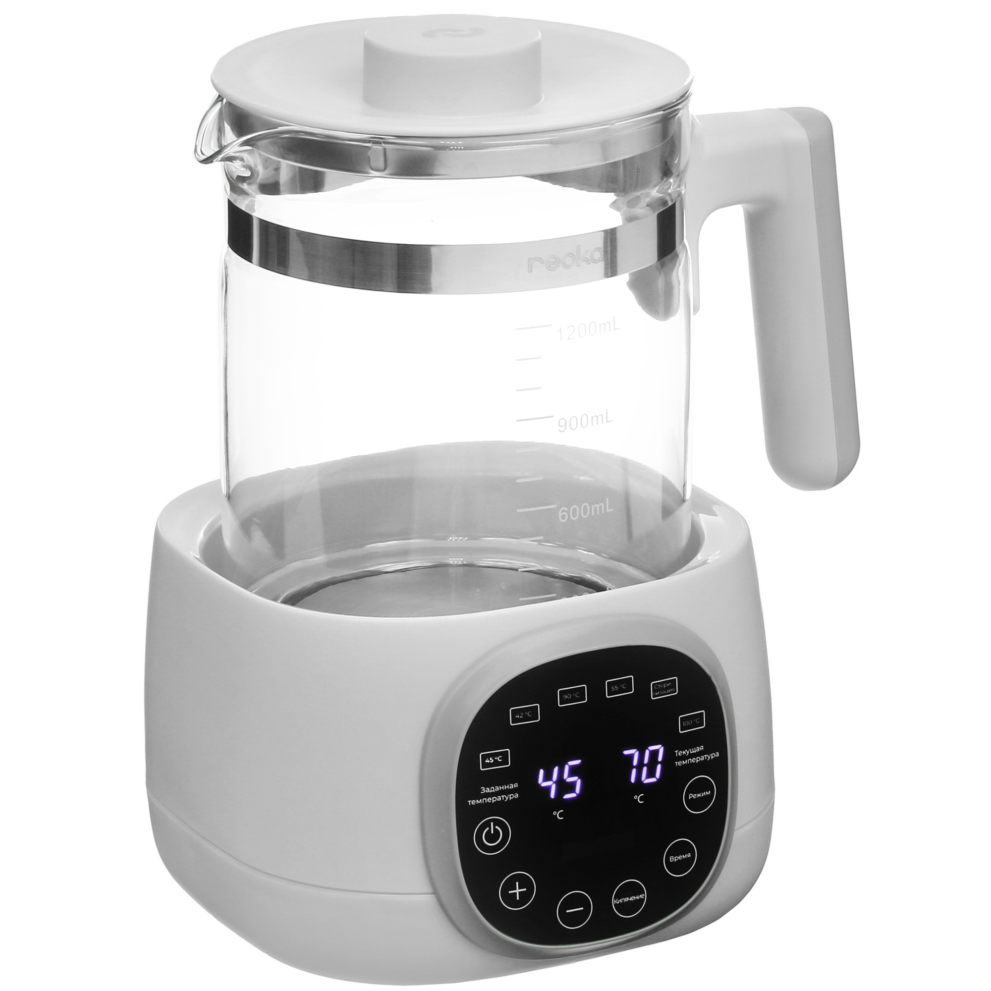 9974315 Электрочайник Reoka RKEK-03TSG серый STDN-0124768 - Вид №7