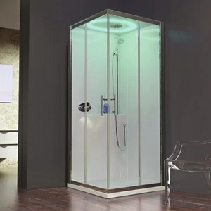 Novellini. Душевая кабина 90x90 A90 STANDARD с низким душевым поддоном, без крыши EON