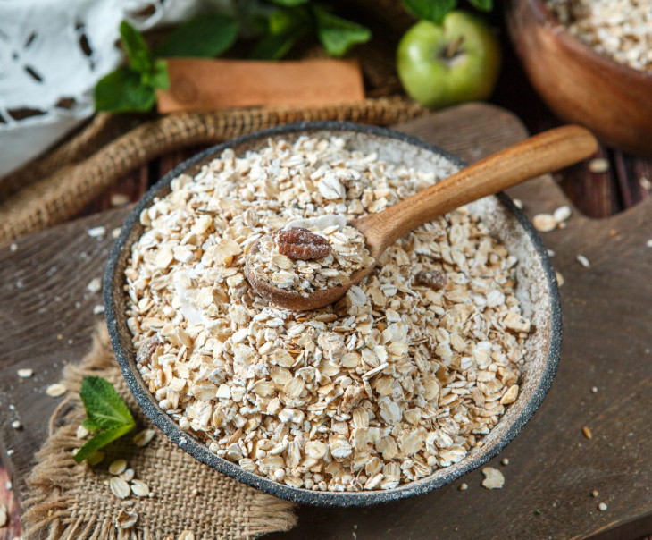 6061 Овсяные хлопья с яблоками_250 г. Вкусляндия  - Вид №1