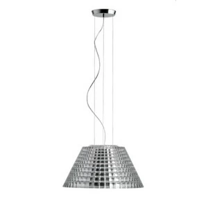 Светильник подвесной 23,4х45 см хром Flow D87A0515 FABBIAN ДИЗАЙНЕРСКИЕ 00-3882230 Прозрачный;хром