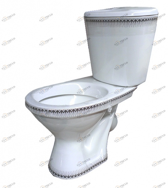 1030241 Компакт унитаз с бачком Белый Лобненский Стройфарфор  Россия 