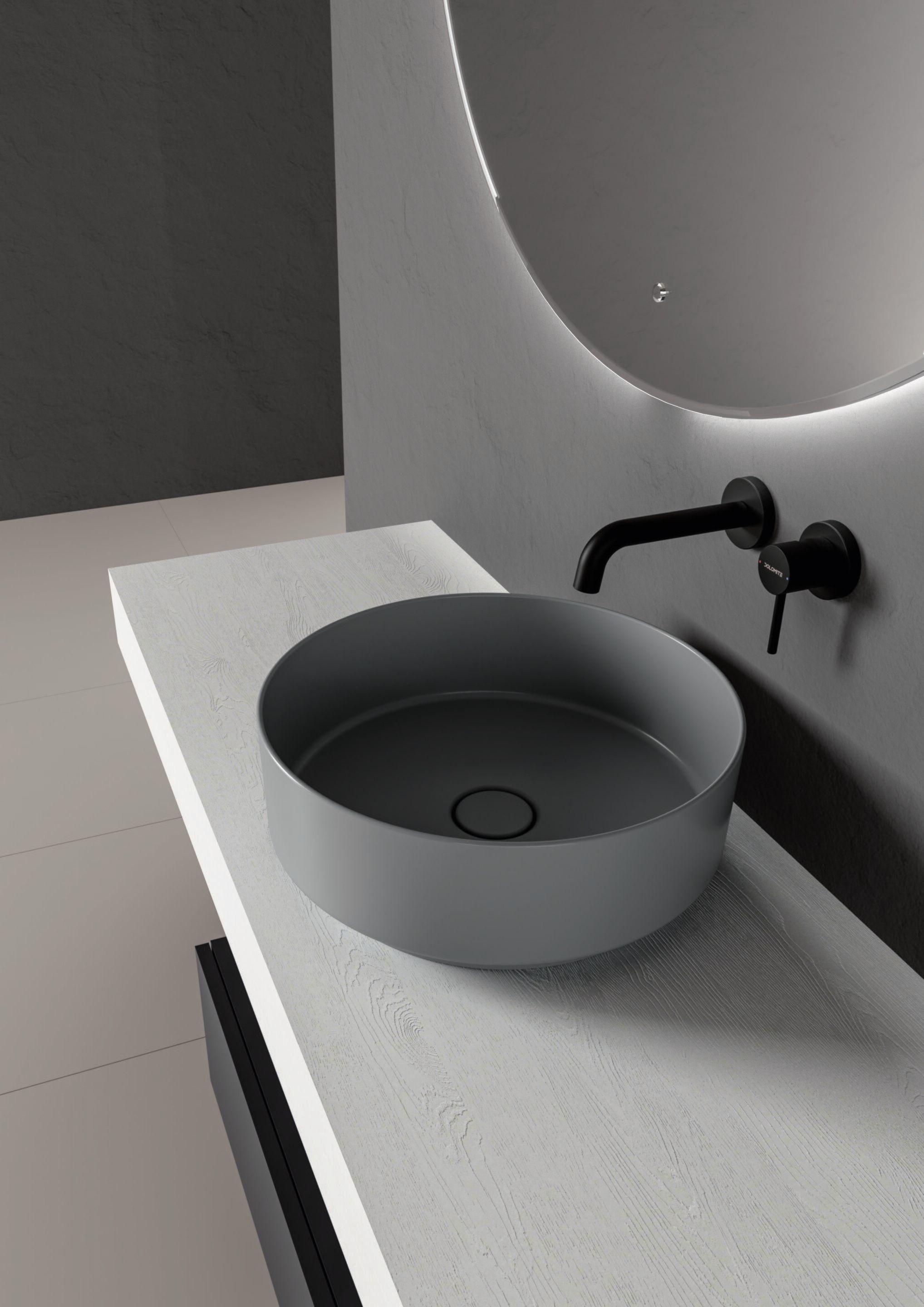 Керамическая круглая столешница Ceramica Dolomite Noemi ARCH-00000955 - Вид №2