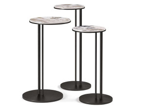 Высокий круглый журнальный столик