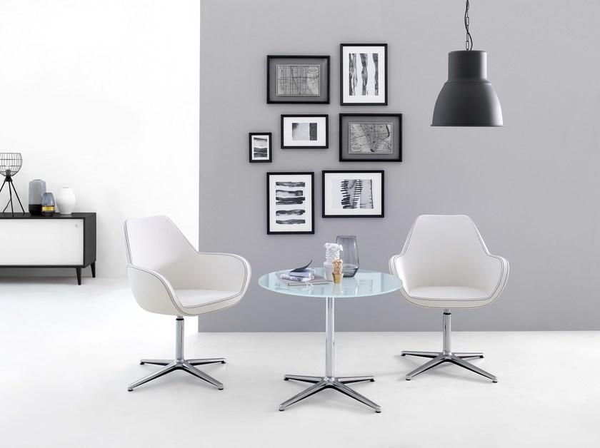 profim Кресло в коже с 4-мя спицами для контракта Fan sun-id-1516010 - Вид №3