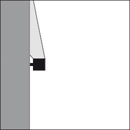 MaxiTratto Wall 300 Ghidini MaxiTratto Wall .05 Темно-Cерый (Матовый)  - Вид №2