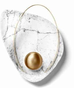Ginger & Jagger Настенный светильник из мрамора Earth to earth