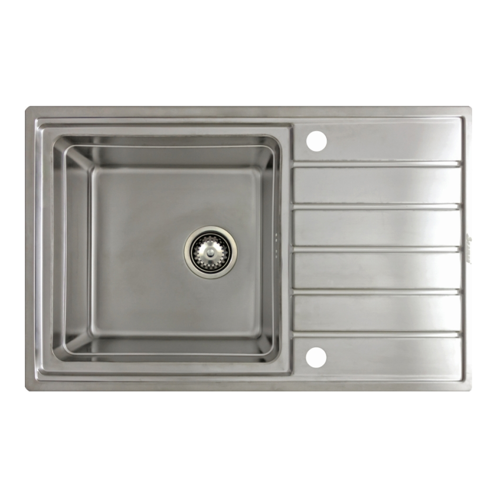 Кухонные мойки Eco Roma SMR-7850AK.B(вентиль-автомат) SEAMAN 