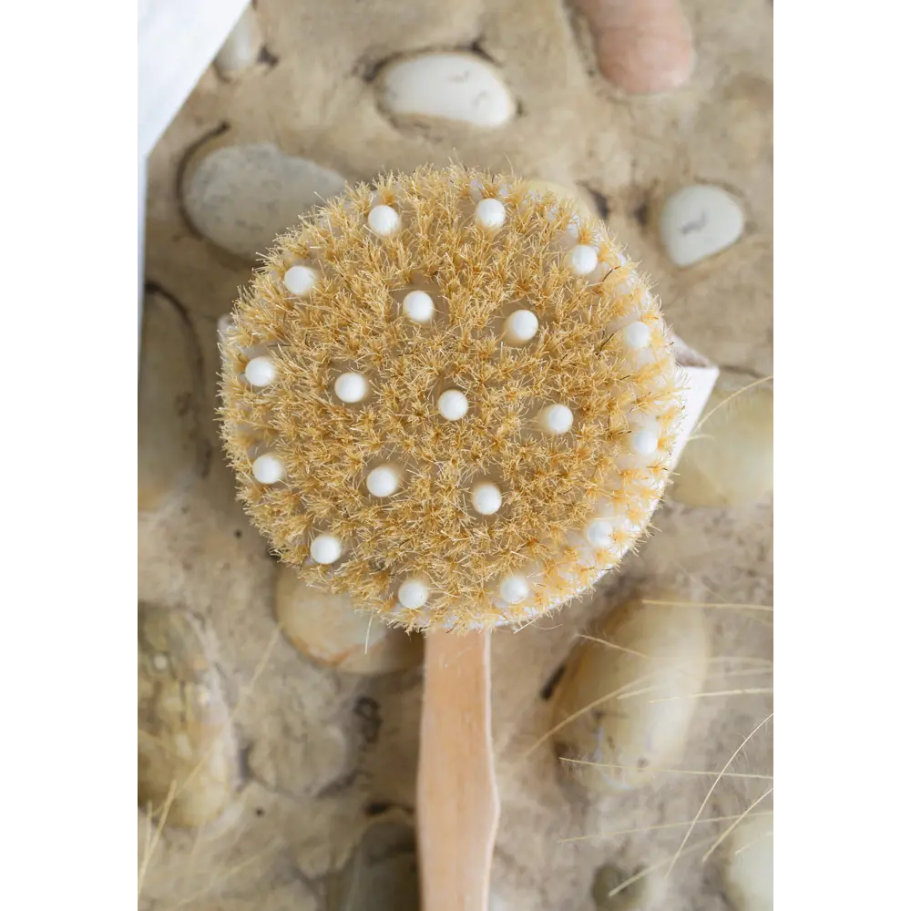 Щётка массажная натуральная щетина PROFFI SAUNA STLM-2190075 - Вид №7