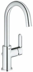 Смеситель для раковины GROHE BauEdge с донным клапаном, L-Size, хром (23760000)