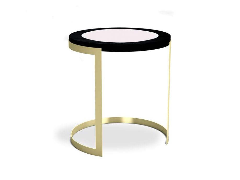 Высокий круглый стеклянный журнальный столик Hurtado Evolution ARCH-00045715 - Вид №1