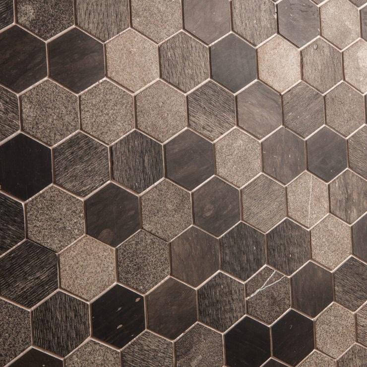 Ideamarmo Мраморная мозаика Esagonale Exg 604 - Вид №2