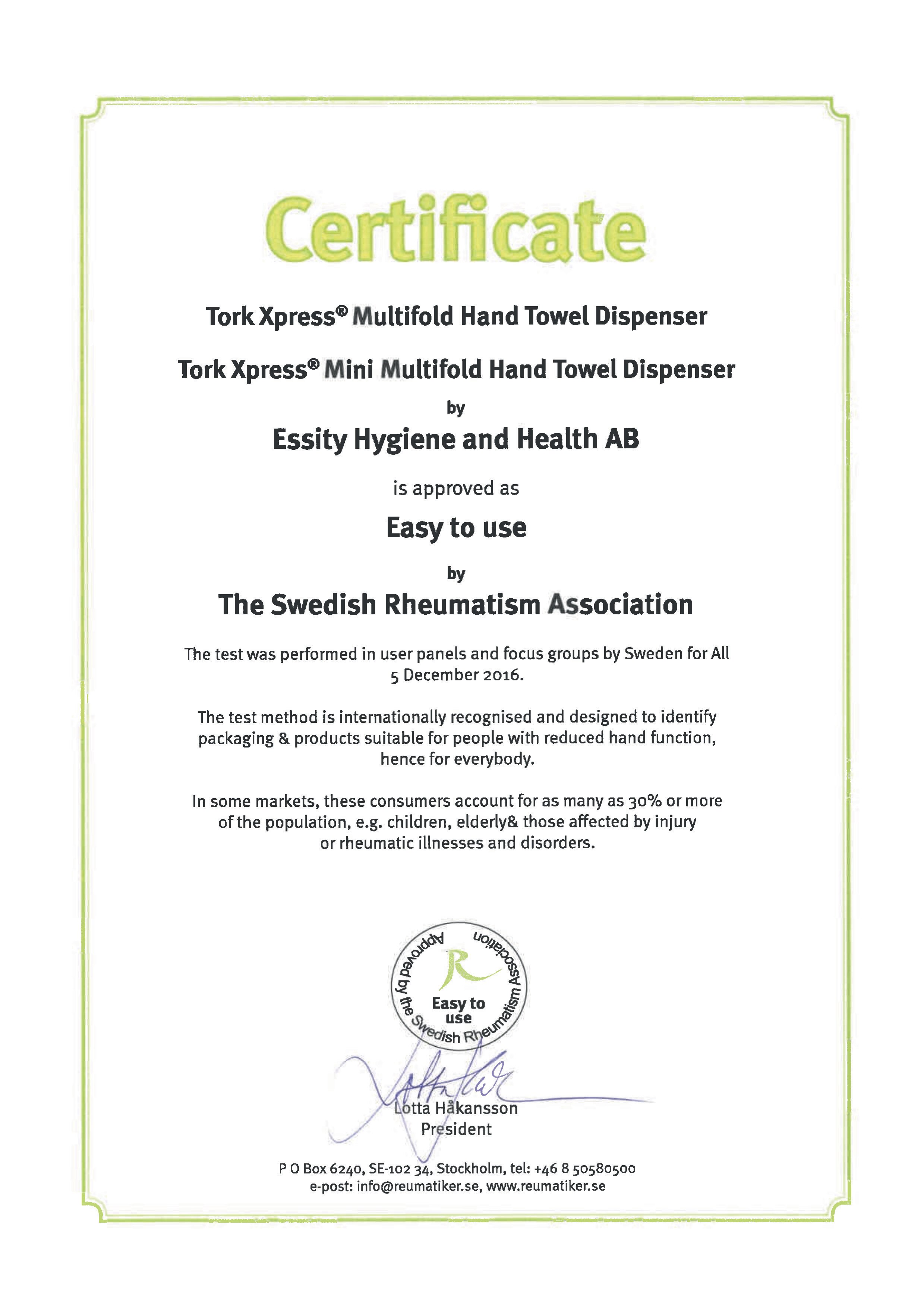 46000438 Многоскладной диспенсер для полотенец Xpress® в многопанельном сгибе Tork  - Вид №4