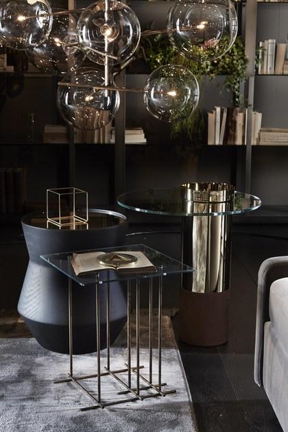 Gallotti&Radice Круглый лакированный журнальный столик из массива дерева sun-id-1513449 - Вид №2