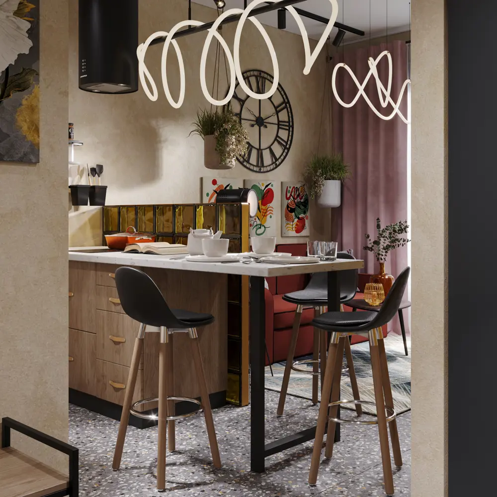 Подстолье Santreyd Лофт с винтовыми опорами 850 мм для рабочего стола 83742839 STLM-0044298 - Вид №4