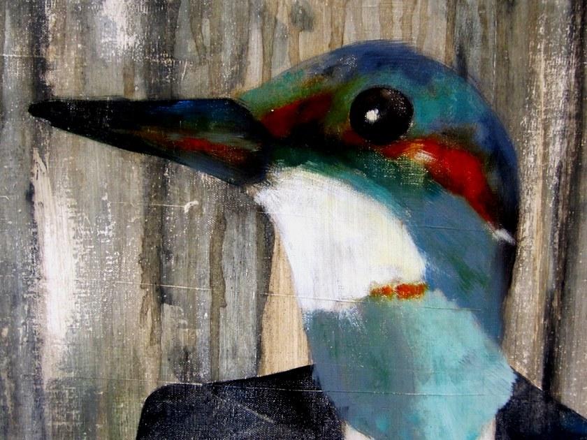 ICI ET LÀ Смешанная техника на холсте K. fabrizzi Kf08 - Вид №2