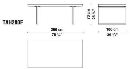 B&B Italia Раздвижной прямоугольный стол Athos sun-id-1492255 - Вид №8