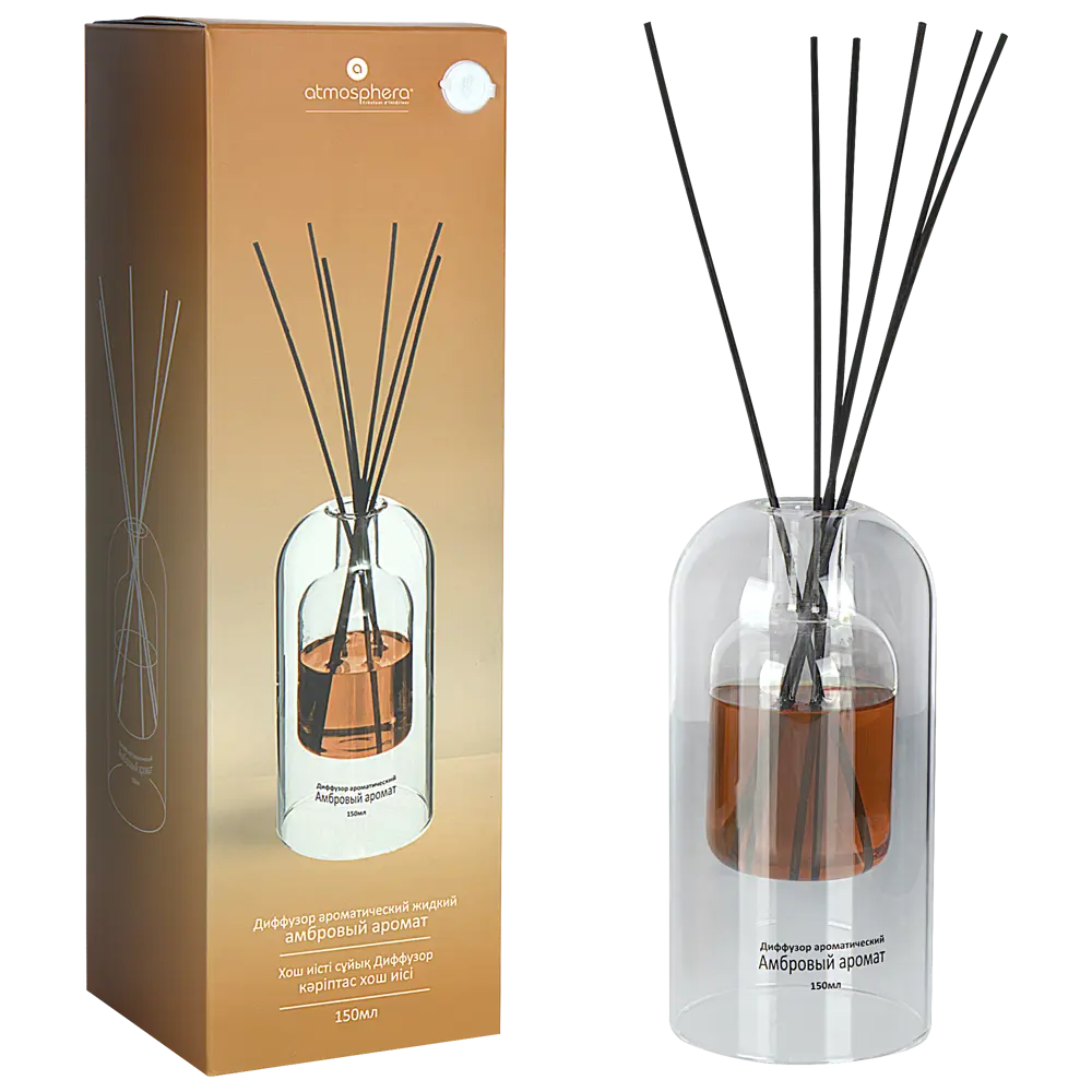 Ароматический диффузор Atmosphera Амбра J-DFF-9904 150 мл STLM-2004309