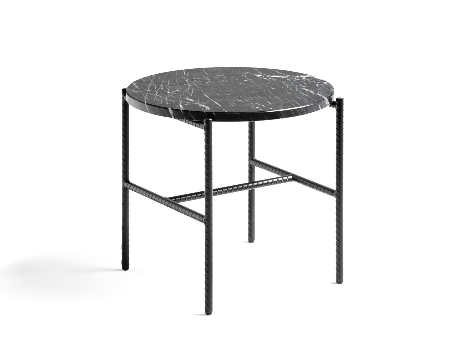 Мраморный круглый журнальный столик Hay арматура ARCH-00125761