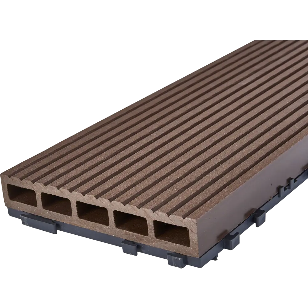 Террасная доска ДПК Naterial цвет шоколадный 1200x150x34 мм 0.18 м² STLM-2044033
