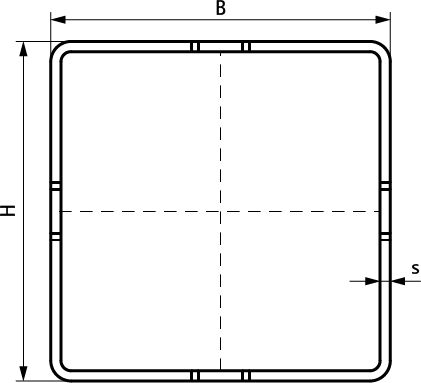 65019620 Maxx Heavy Rail Profile for heavy duty pipework and industrial installation walraven  - Вид №1