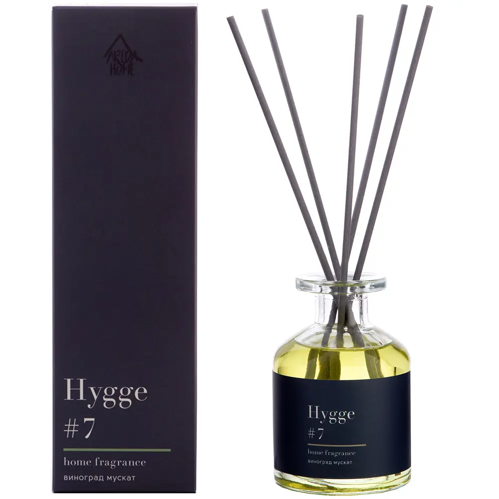 ARIDA HOME Диффузор Hygge 7 с ароматом мускатного винограда для уюта 84535155 STLM-0051590