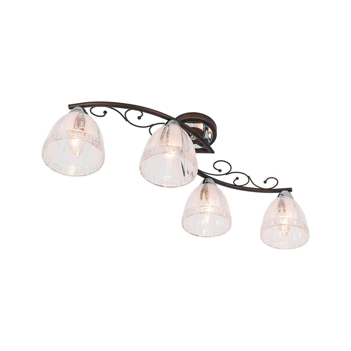 Потолочная люстра IDLamp Nield 232/4PF-Blackchrome IDLAMP NIELD 182562  - Вид №3