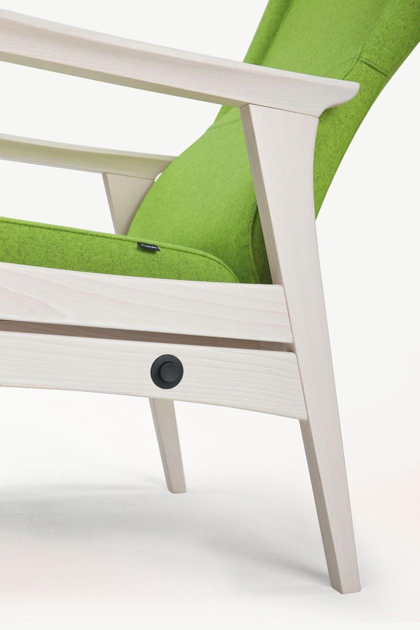 PIAVAL Кресло из ткани с высокой спинкой Elisa | health & care 54-63/3 - Вид №5