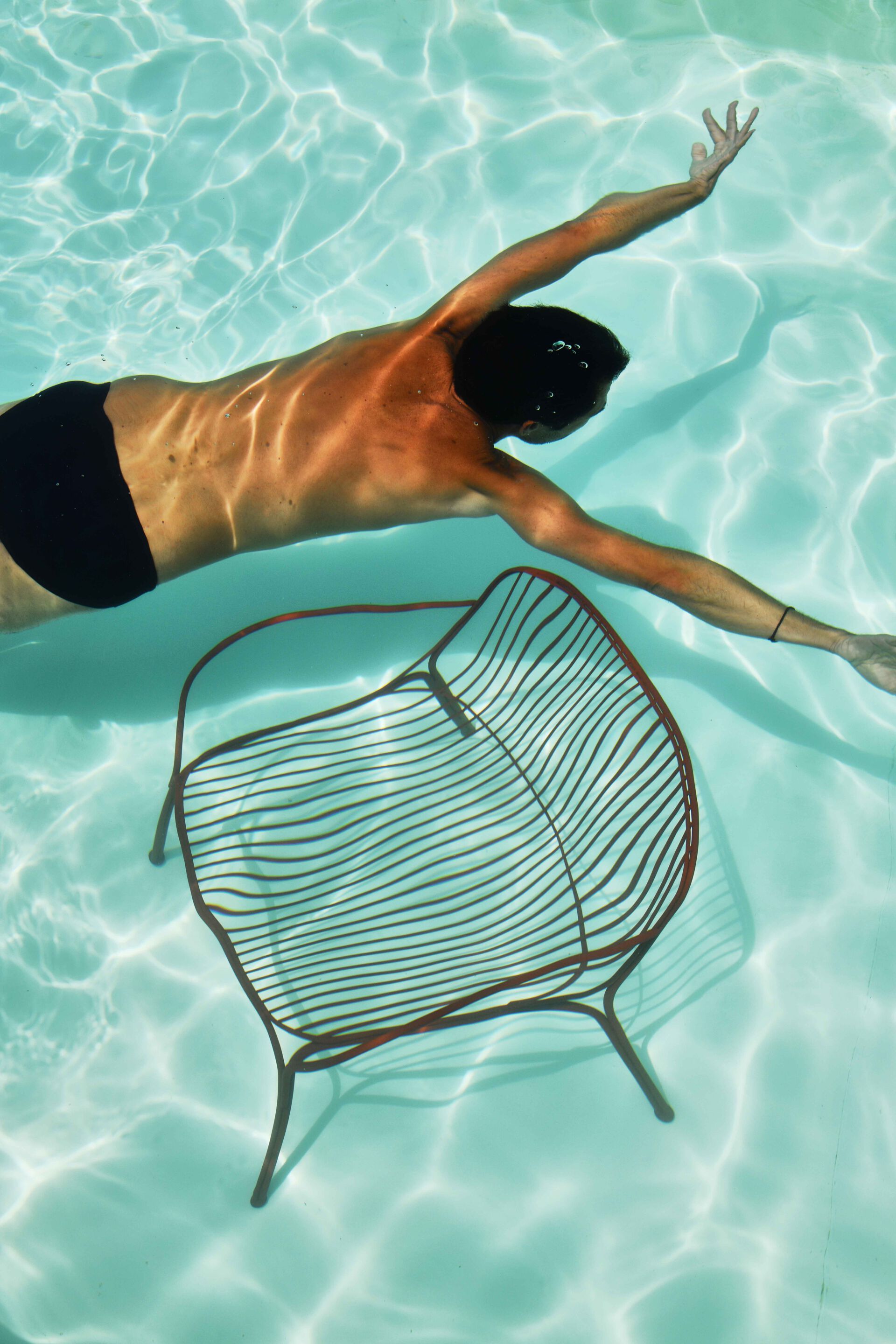 Садовое кресло из оцинкованной стали с подлокотниками Kartell Hiray ARCH-00023040 - Вид №50