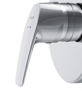 F9075000 cмеситель д/душа монтируемый в стену хром шт. AM.PM Gem